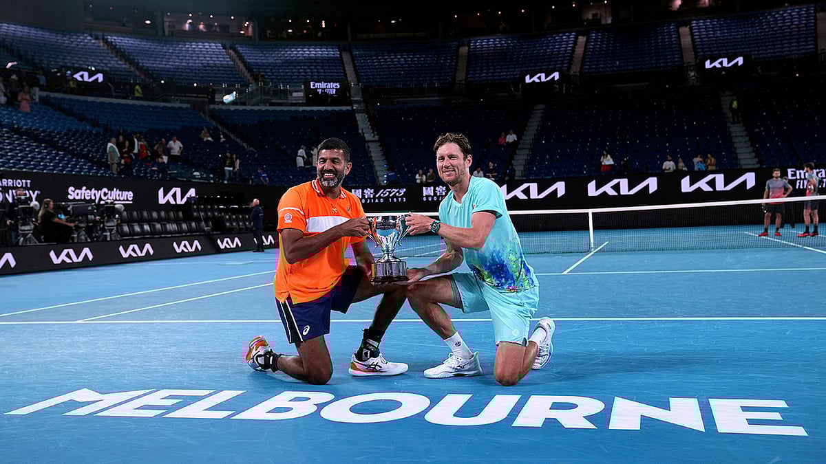 | Photo: AP/Andy Wong : Australian Open 2024 Men's Doubles final 