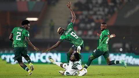 AFCON Soccer: Nigeria vs Cameroon