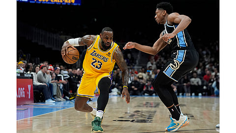 NBA: Atlanta Hawks vs LA Lakers