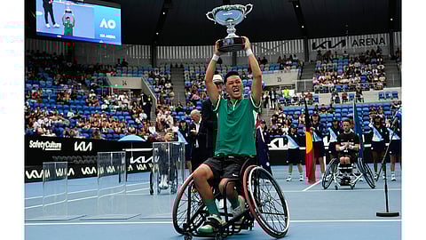 Men's wheelchair Australian Open tennis championships