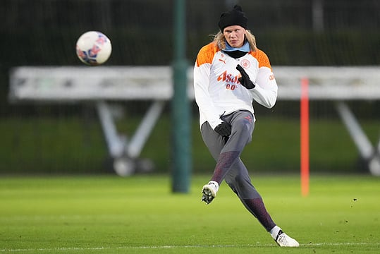 English Premier League: Erling Haaland Returns To Manchester City After Injury 
