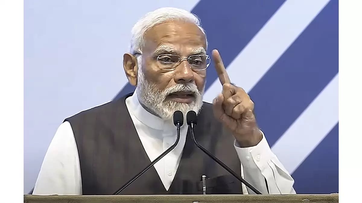 PTI/File : File photo of PM Modi