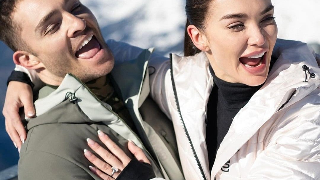 Instagram : Amy Jackson, Ed Westwick