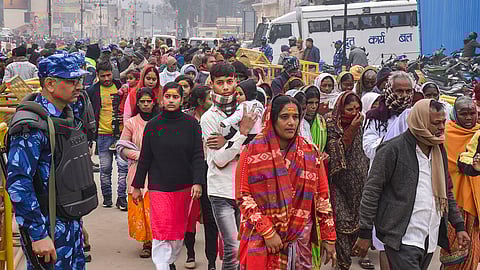 Devotees in Ayodhya