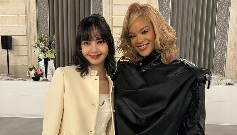 Instagram : Lisa and Rihanna