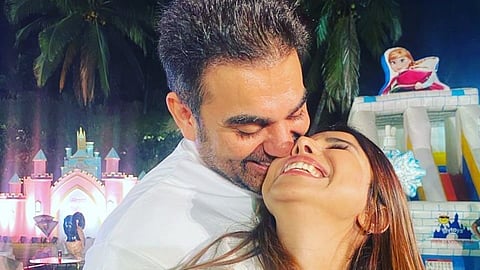 Arbaaz Khan with wife Shura Khan