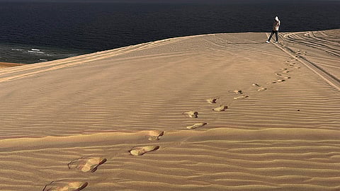Cultural tour on sand dunes