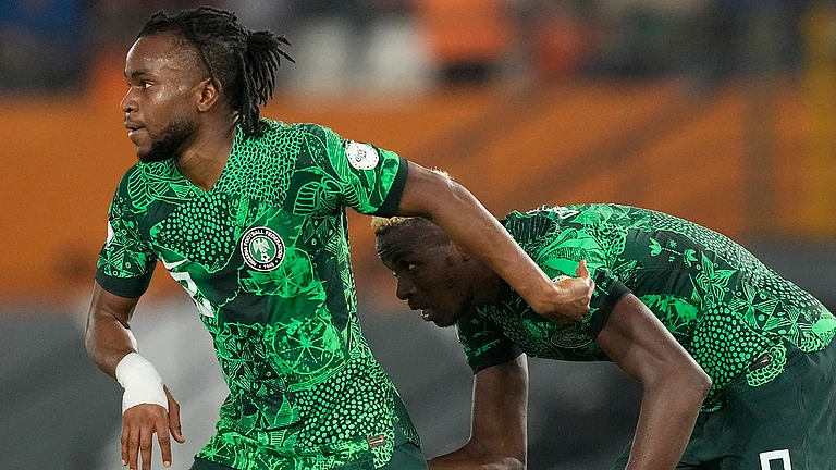 AFCON Soccer: Nigeria vs Cameroon - Sunday Alamba