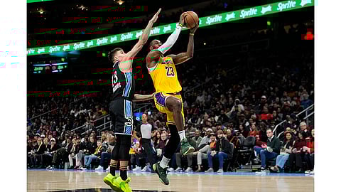 NBA: Atlanta Hawks vs LA Lakers