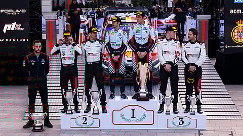 Thierry Neuville, Sebastien Ogier, Elfyn Evans