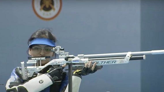 X/@official_NRAI : Sonam Maskar competing in her first ISSF World Cup finished second in the women’s 10m air rifle in Cairo  on January 28, Sunday