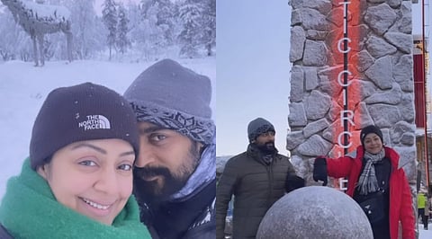 Suriya and Jyotika