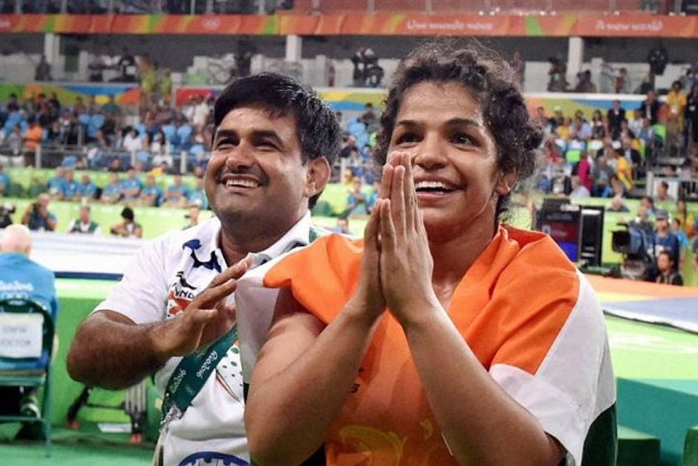 Sakshi Malik is the first Indian female wrestler to win a medal at the Olympics. - File Photo