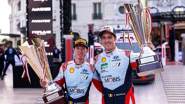 Monte Carlo Rally: Masterful Thierry Neuville Opens His 2024 Account With A Victory - In Pics