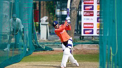 India England Cricket practice session