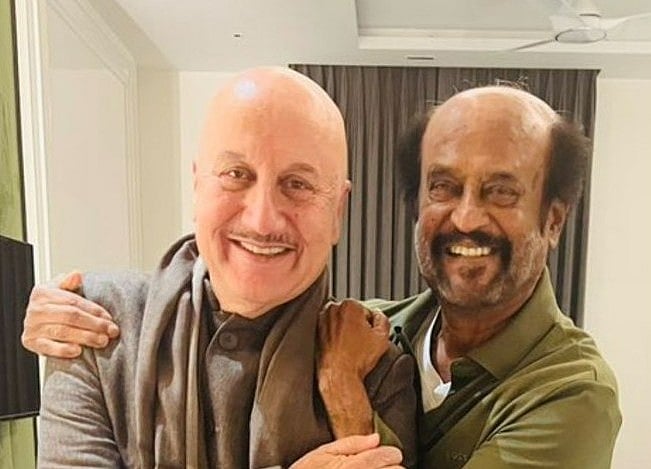 X : Anupam Kher, Rajinikanth