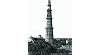 Photograph: Getty Images : Standing tall The Qutub Minar complex in Delhi.