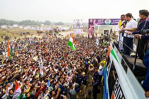 Rahul Gandhi in Katihar