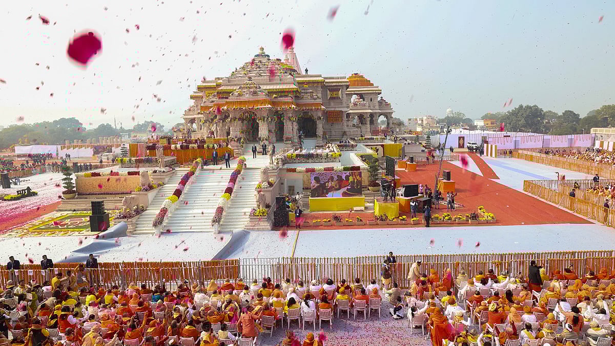 In Pics: Ayodhya Ram Temple Consecration Ceremony