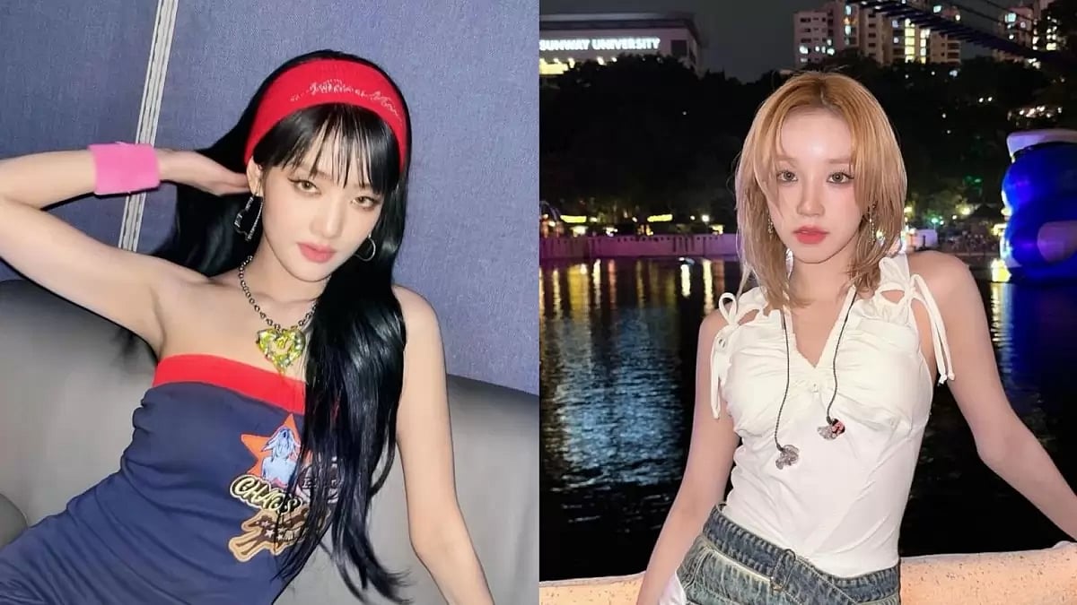 Instagram : (G)I-DLE's Minnie and Yuqi 