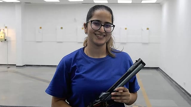 ISSF Shooting World Cup: Rhythm Sangwan-Ujjwal Malik Pair Wins India's First Gold Medal In Cairo