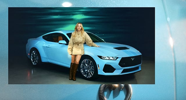 Sydney Sweeney Teams Up With Ford For Her Custom 2024 Mustang GT Giveaway, Celebrate Ford's 60th Anniversary