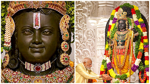 PM Modi led the 'Pran Pratishtha' rituals as 'Yajmaan'