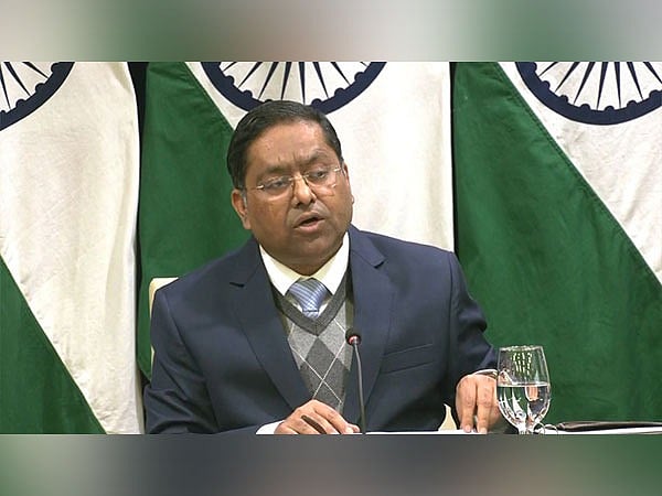 Twitter/ANI : External Affairs Ministry spokesperson, Randhir Jaiswal