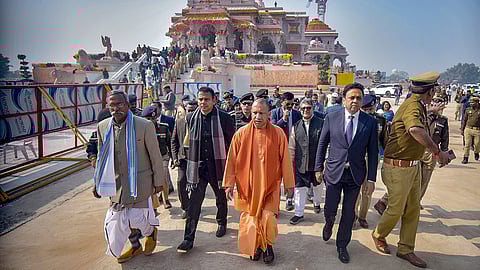 Yogi Adityanath in Ayodhya