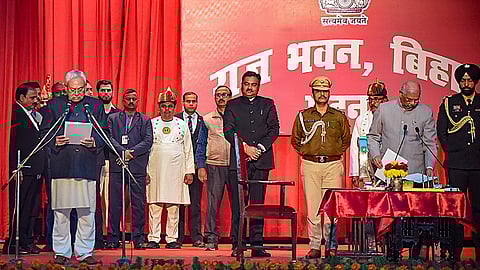 Swearing-in ceremony of new Bihar government
