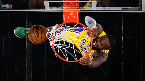 NBA: Atlanta Hawks vs LA Lakers