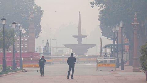 Fog in Delhi