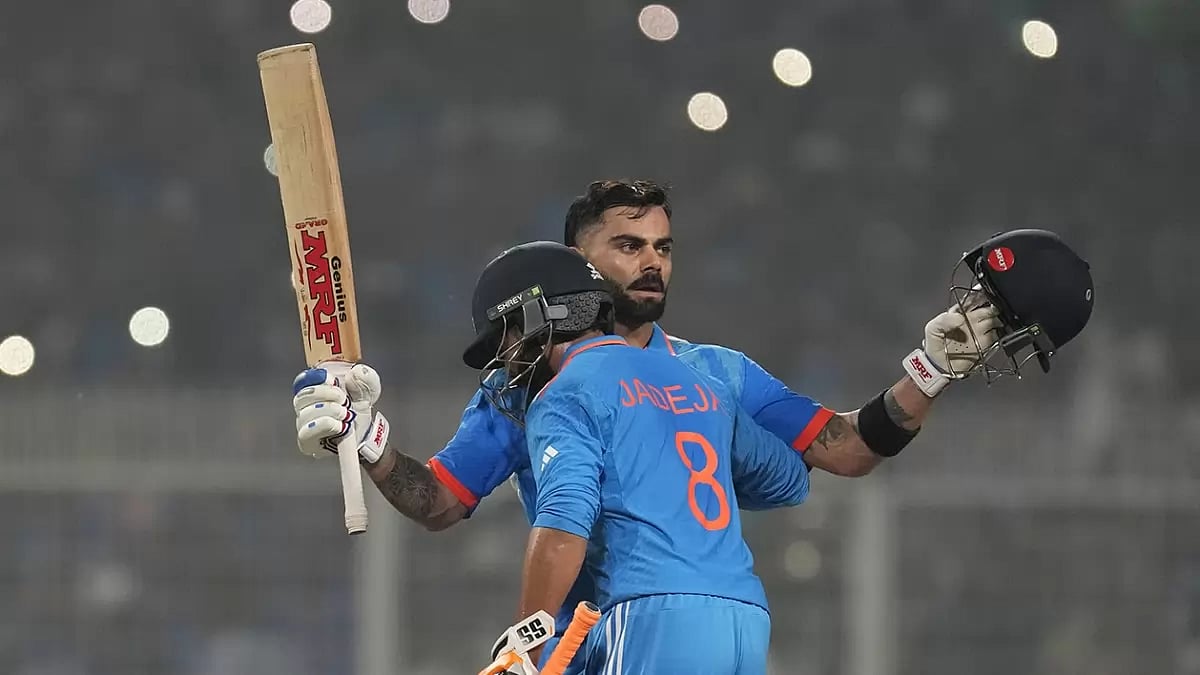 ICC Awards 2023: Virat Kohli was named the Men's ODI Player of the Year 
 - Photo: AP/Bikas Das