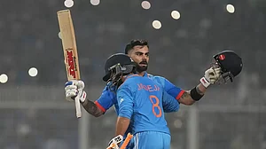 Photo: AP/Bikas Das : ICC Awards 2023: Virat Kohli was named the Men's ODI Player of the Year