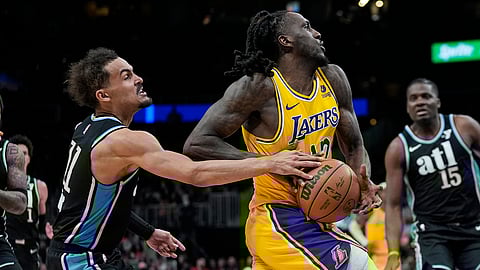 NBA: Atlanta Hawks vs LA Lakers
