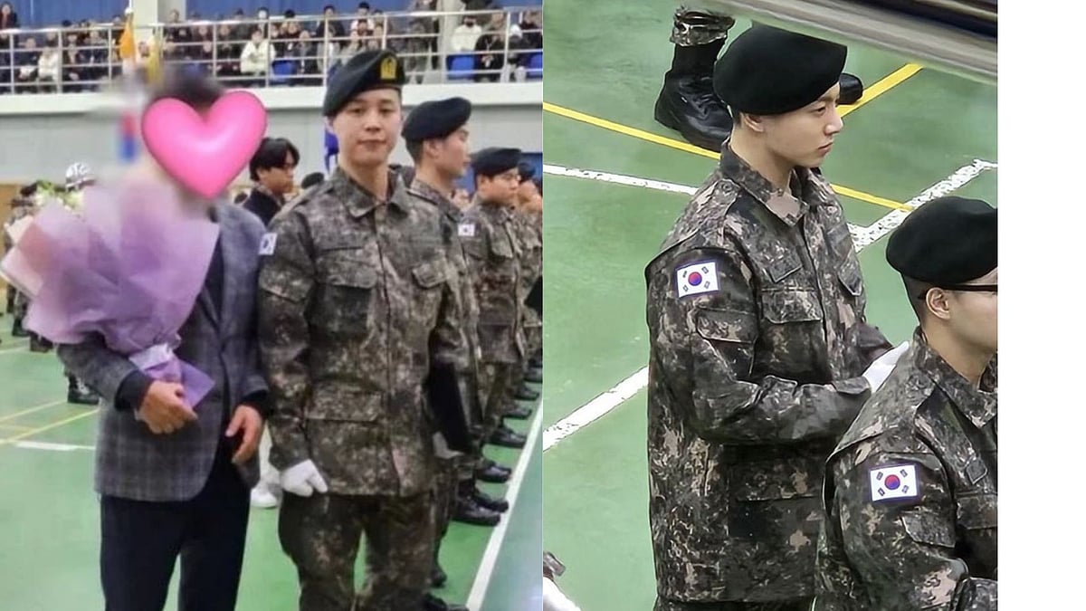 BTS' Jung Kook, Jimin Complete Basic Military Training, Share Updates ...