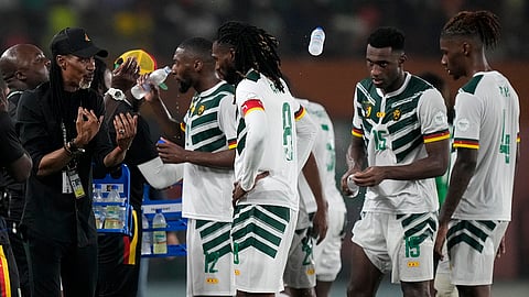 AFCON Soccer: Nigeria vs Cameroon