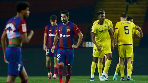 La Liga Soccer Match : Barcelona vs Villarreal