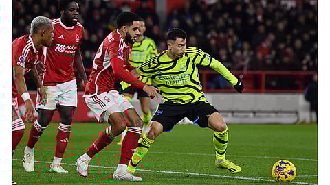 English Premier League: Arsenal vs Nottingham Forest
