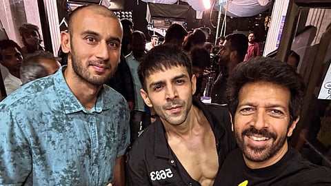 Virdhawal Khade, Kartik Aaryan, Kabir Khan