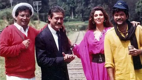 Subhash Ghai, Jackie Shroff, Dimple Kapadia, Anil Kapoor