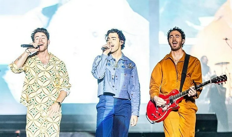 Jonas Brothers at Lolla India - Instagram