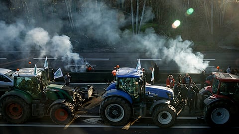 France Farmer Protests