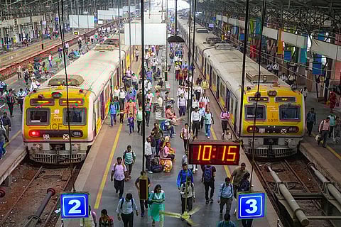 Interim Budget 2024: Railway passenger in Mumbai