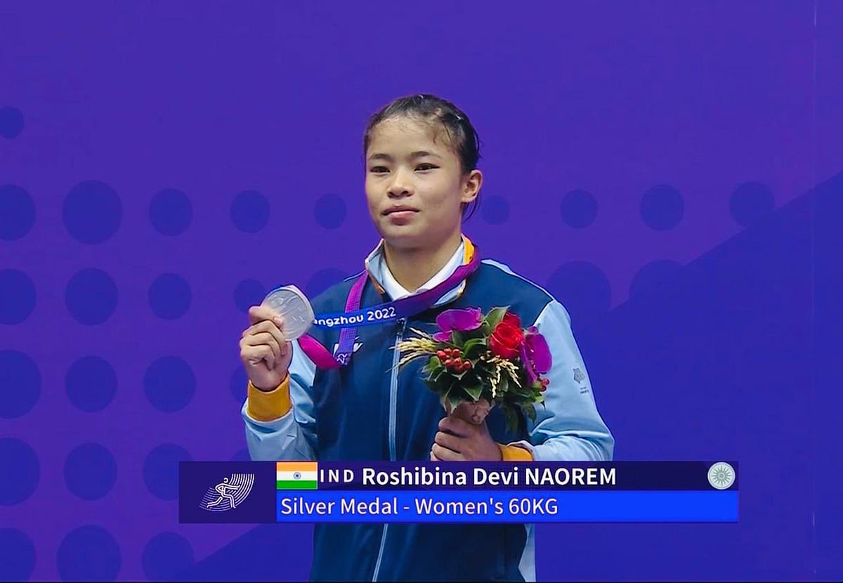 X/@narendramodi : Naorem Roshibina Devi, Silver Medalist in Wushu 