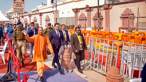 Yogi Adityanath in Ayodhya