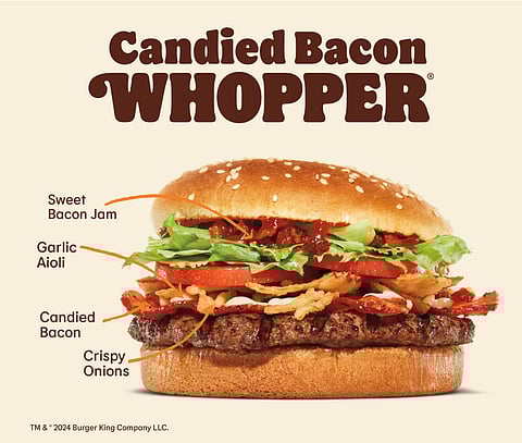 Burger King's New Candied Bacon Whopper