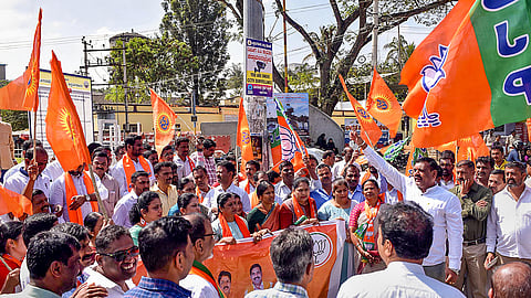 Row over removal of Hanuman flag in Karnataka