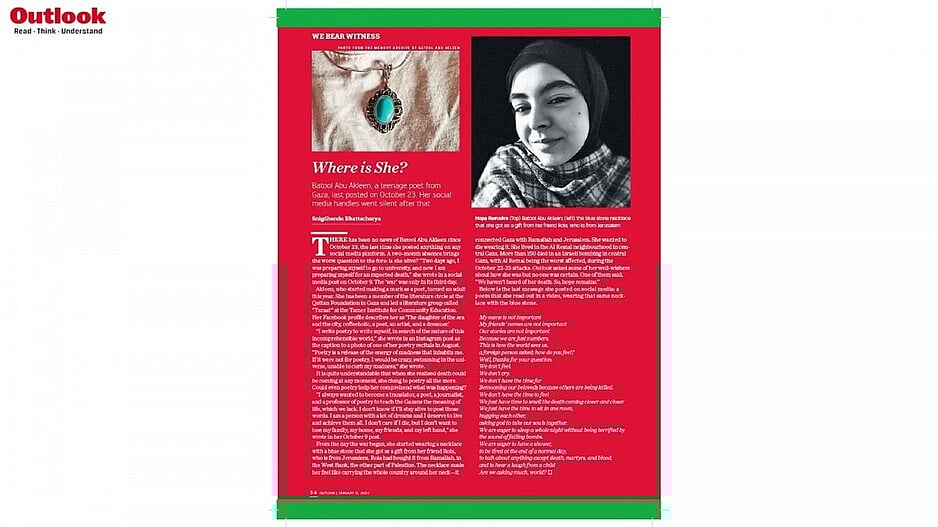 #OutlookMagazine Anniversary Issue | Static Frames of Turbulence