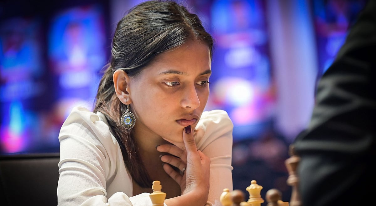 X/@ChessbaseIndia : Indian chess player Divyaa Deshmukh